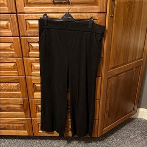 Black Wide-Leg Pants